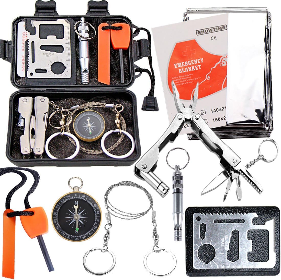 EMDMAK Survival Kit Outdoor Emergency Gear Kit Review